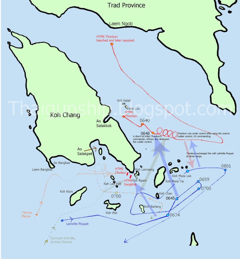 La bataille navale de Kho Chang (17 janvier 1941) A_thon15