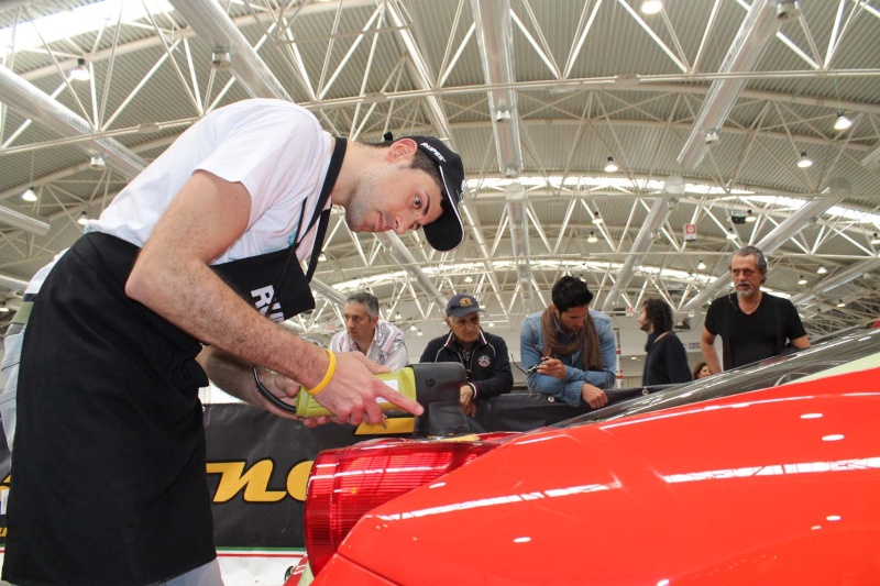 Amato Car Care in Team VS. Ferrari 458 Italia...LA Signora In Rosso... 04210