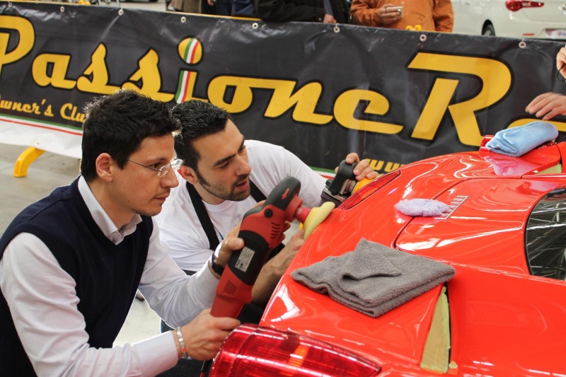 Amato Car Care in Team VS. Ferrari 458 Italia...LA Signora In Rosso... 04610