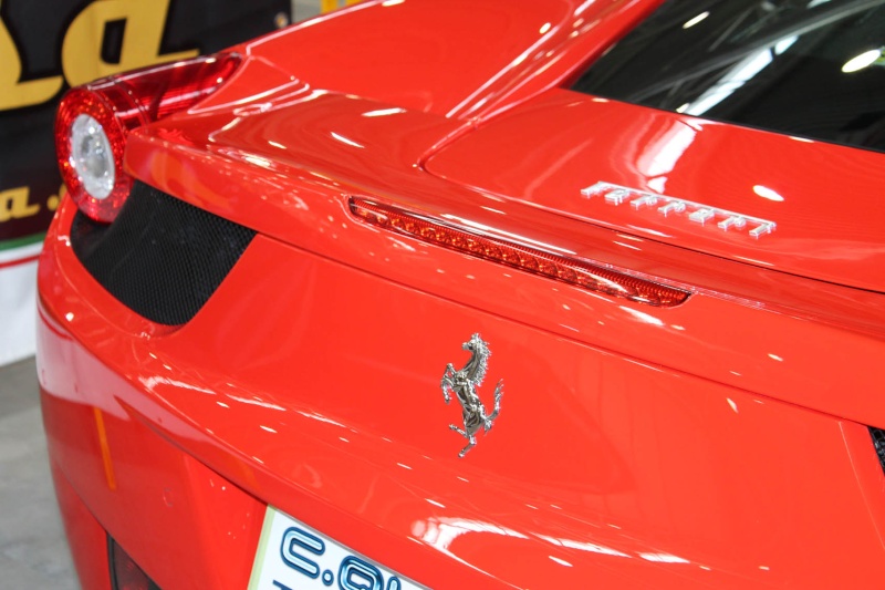 Amato Car Care in Team VS. Ferrari 458 Italia...LA Signora In Rosso... 08910