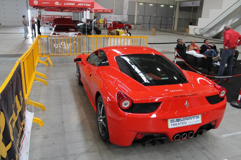 Amato Car Care in Team VS. Ferrari 458 Italia...LA Signora In Rosso... 09010