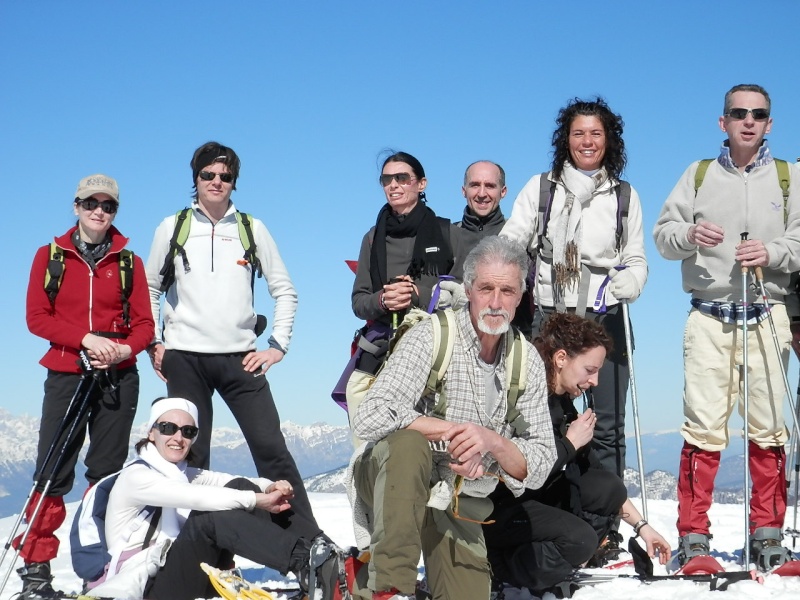 ESCURSIONE CON LE CIASPOLE DEL 03/03/2013 in alta Lessinia dalla conca di S.Giorgio a Cima Sparavieri ed al monte Tomba P3030028