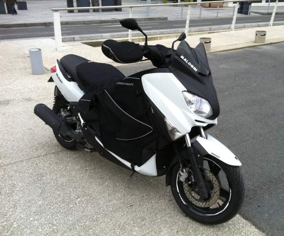 XMAX ABS 250cc / black & white / 5000KM Captur12