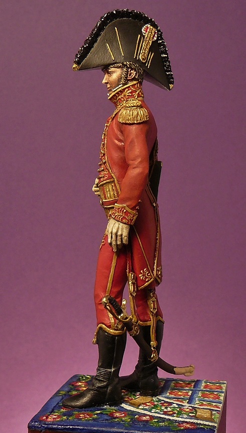 Albert de Watteville - officier d'ordonnace suisse de l'Empereur - Atelier Maket 75mm Albert12