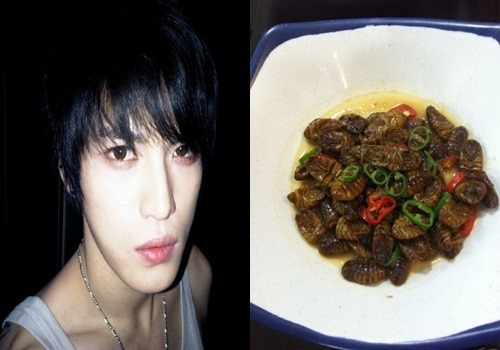 El chocolate de Jaejoong →Beondegi, Fans internacionales sorprendidas “Insectos? Ew! No comas eso!” 99320310