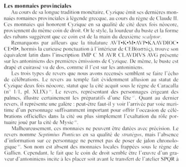 Bronze de Claude II le Gothique pour Cyzique ( moulage). Screen13