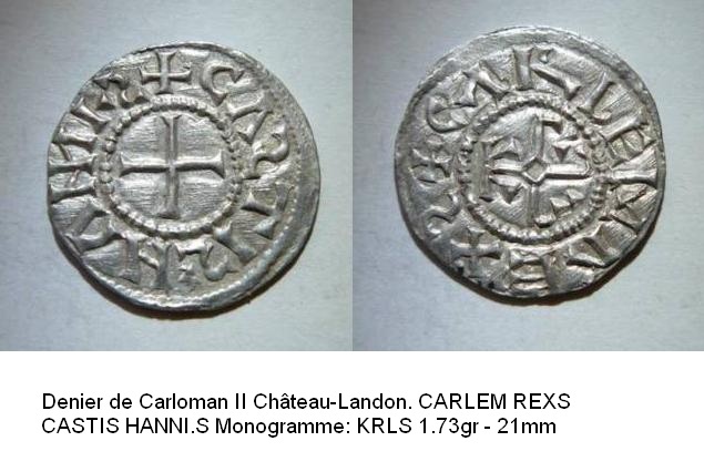 Dossier les rois carolingiens et leurs monnaies Denier11