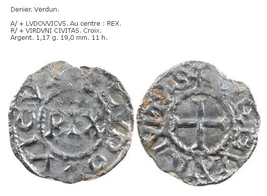 Dossier les rois carolingiens et leurs monnaies Louis410