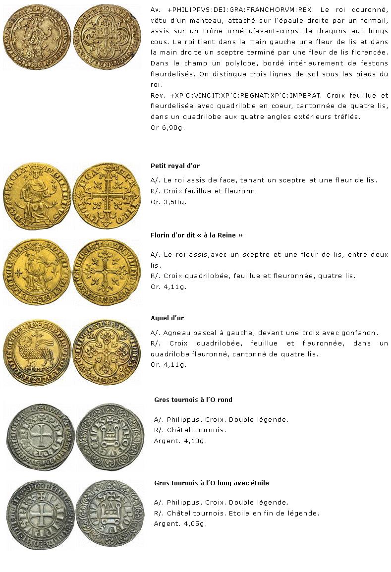 Dossier les monnaies des rois capetiens 987 - 1328 P410