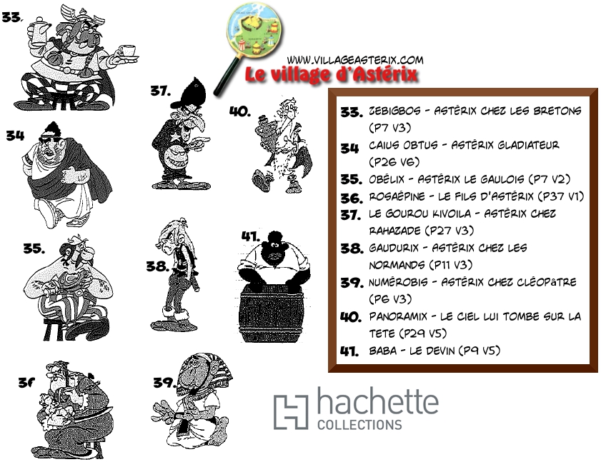 « Astérix, la grande galerie des personnages » - Hachette-Collections (2011-2012) - Page 13 Hachet10