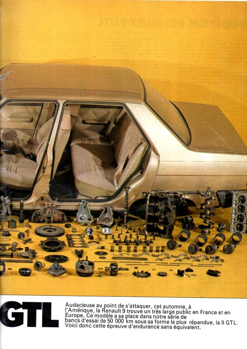 L'auto journal du 15 mai 1982. Essai 50.000 kms Renault 9 GTL R9_310
