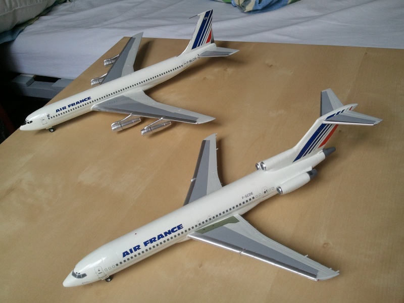 B727-200 Air France Minicraft 1/144 20130826