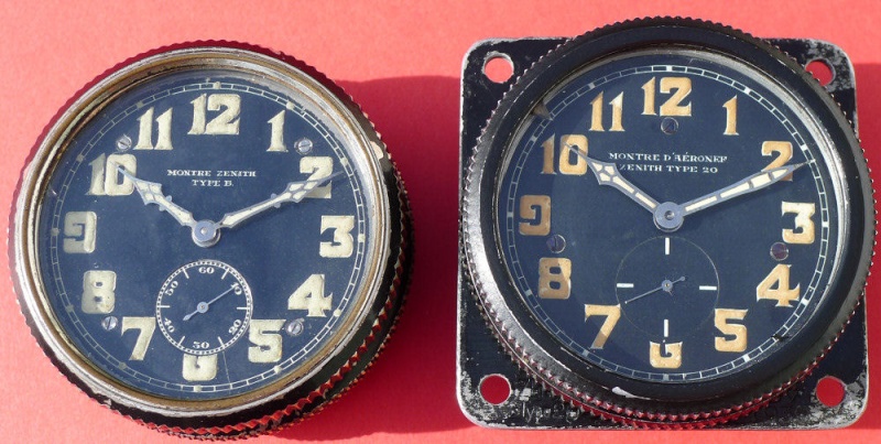 Démontage de la montre militaire Zenith Type B L1010810