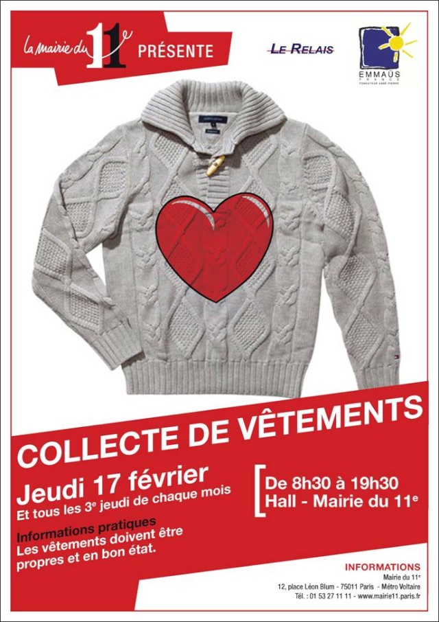 Collecte de vêtements Collec10