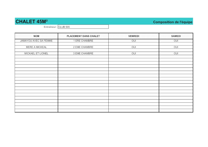 ASSEMBLEE GENERALE 2013 le 21/22 septembre (mise a jours page 1) Chalet10