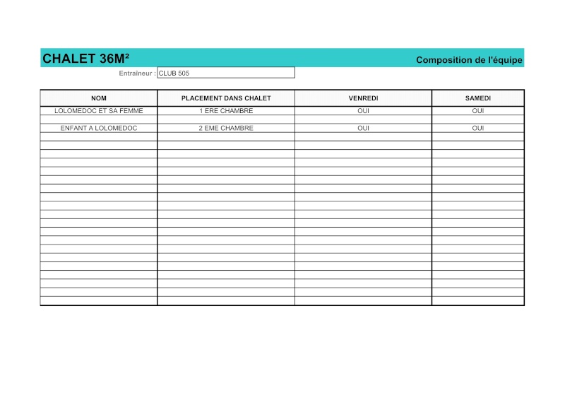 ASSEMBLEE GENERALE 2013 le 21/22 septembre (mise a jours page 1) Chalet12