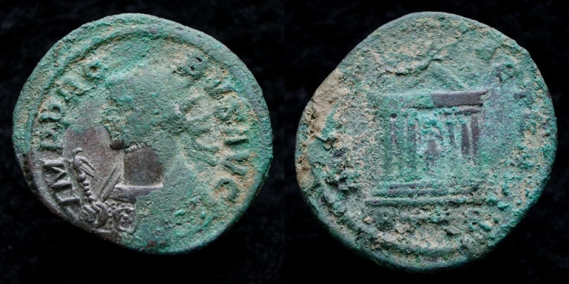 Restauration d'une monnaie de PROBUS Probus11