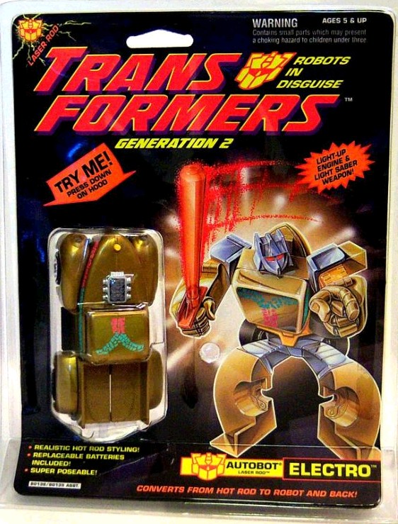 Transformers g2 illuminators & rotorbots Elekkt10