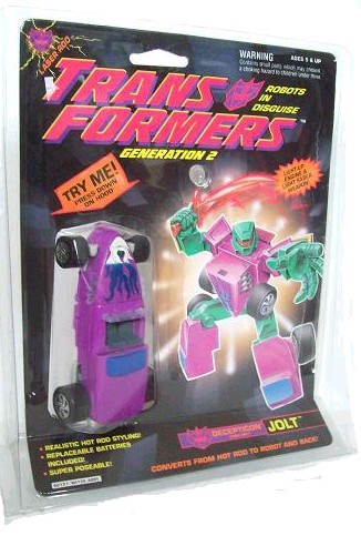 Transformers g2 illuminators & rotorbots Jolt2310