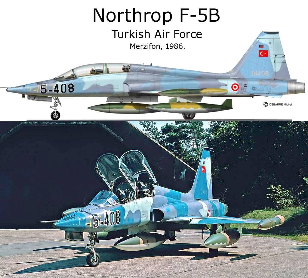 [ ESCI] F-5B Freedom Fighter  Turquie  [ FINI ] 05223310