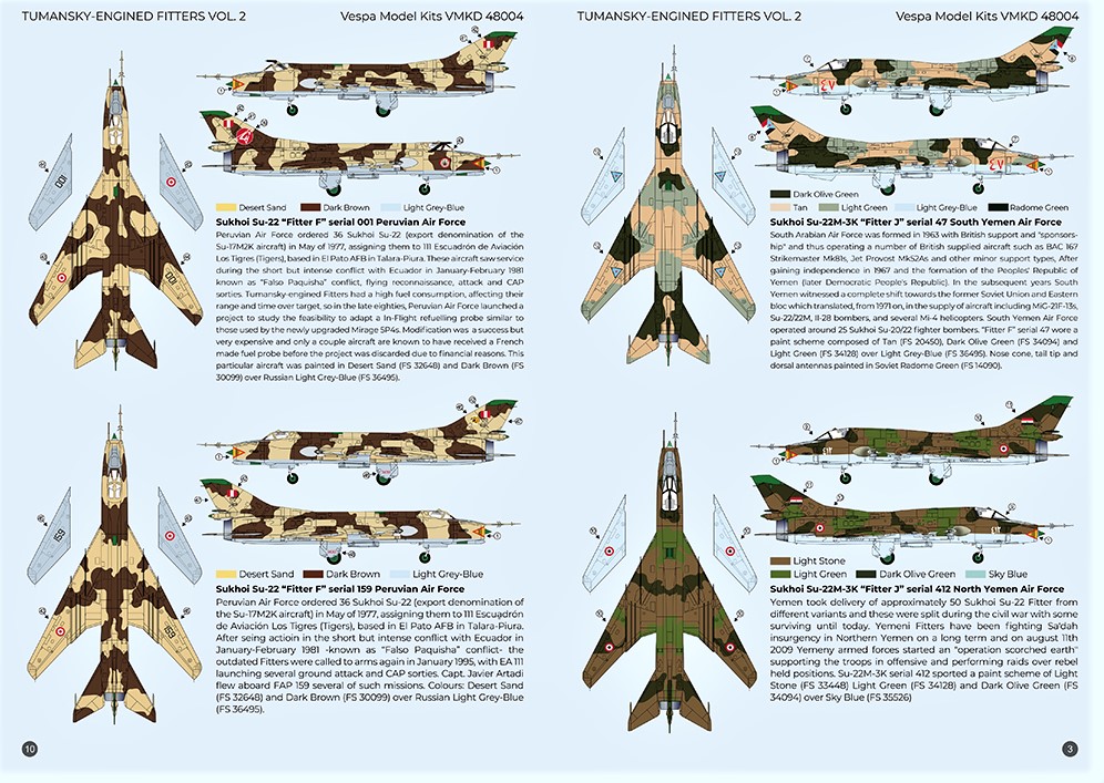 [ Modelsvit] Su-22 M3 J + [ Vespa Model Kit]  South Yemen [FINI] Vol-0211
