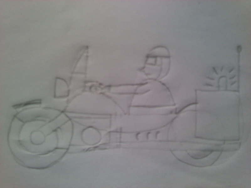 Dessins de Monkey D. Luffy Motard10