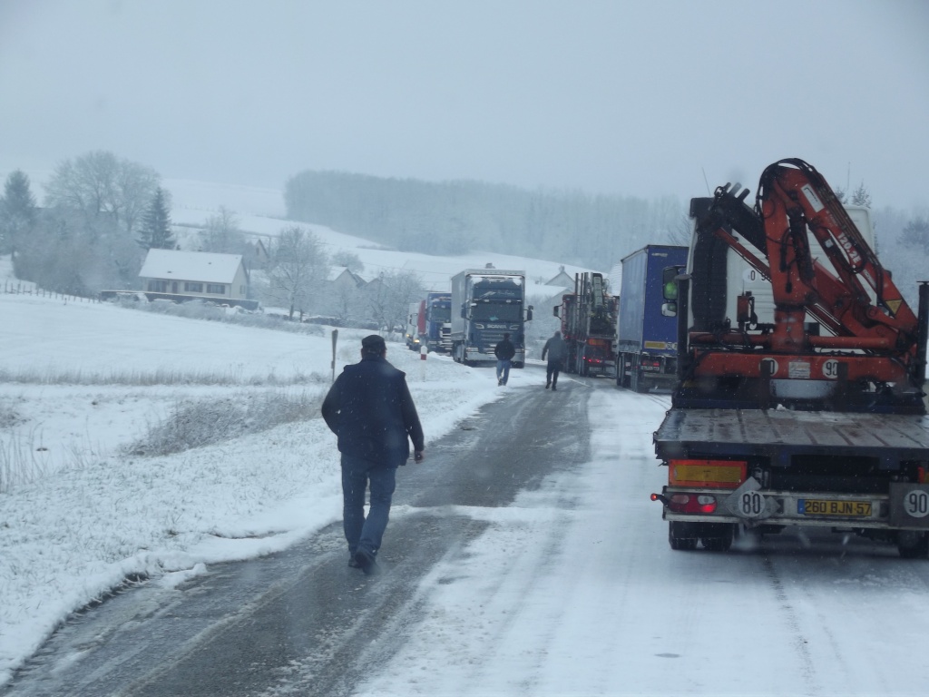 Ce matin neige et verglas Photos11