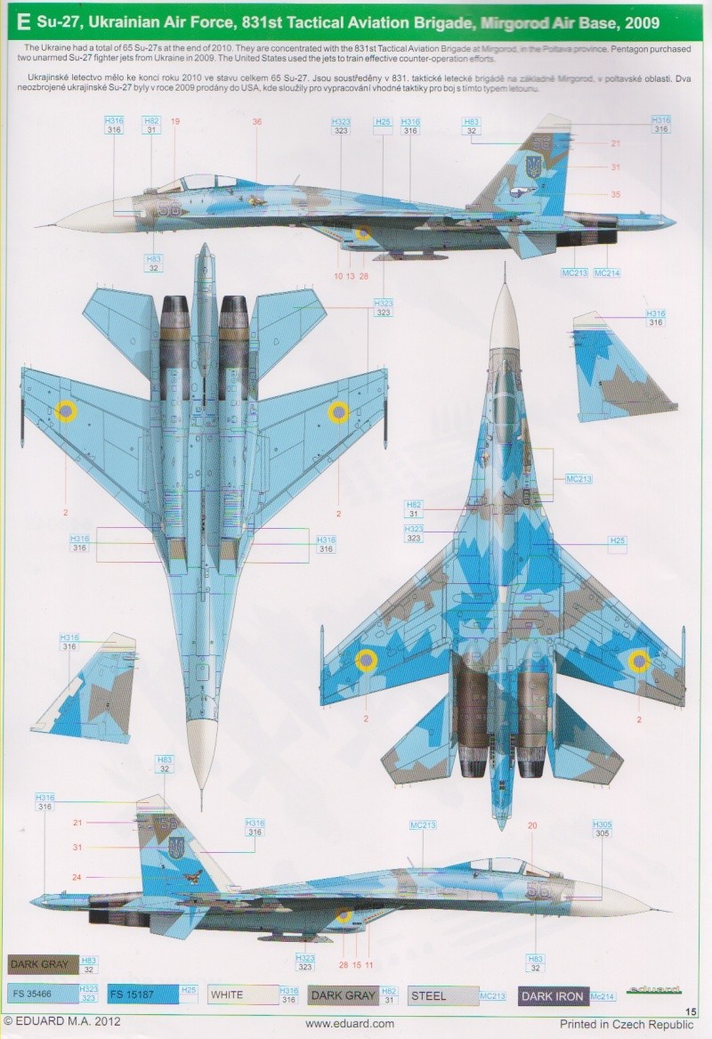 Su-27 Flanker B Eduard 1/48e Top_bm12