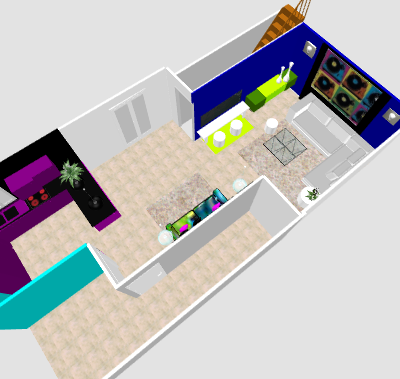 conseil pour reorganiser un espace de 40m² ( choix table de repas ! on vote svp p3) - Page 4 Mikatu11
