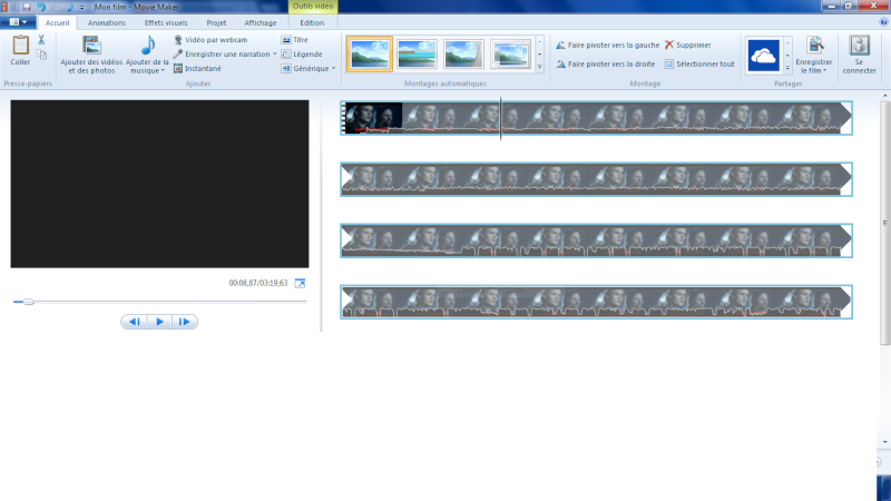 Aperçu noir sur Windows Live Movie Maker Captur10