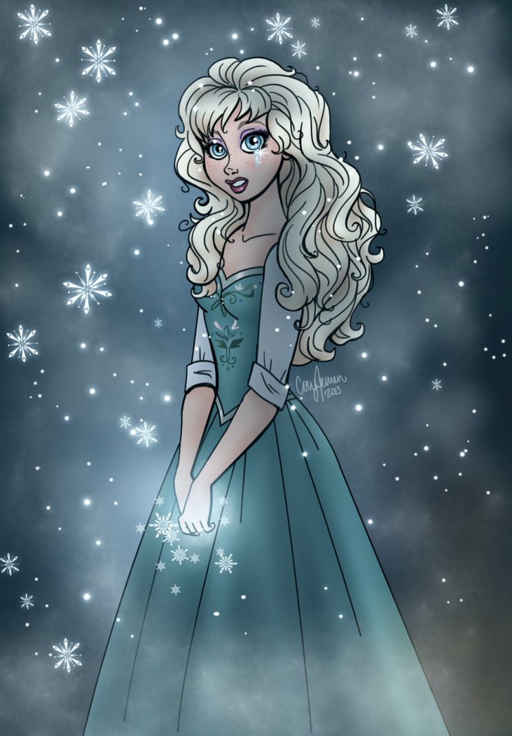 [Fan arts] La Reine des Neiges - Page 10 Elsa_f11