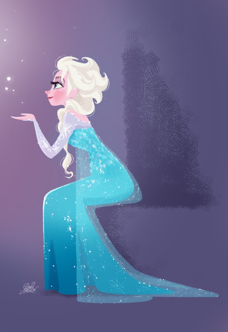 [Fan arts] La Reine des Neiges - Page 8 Elsa_t10