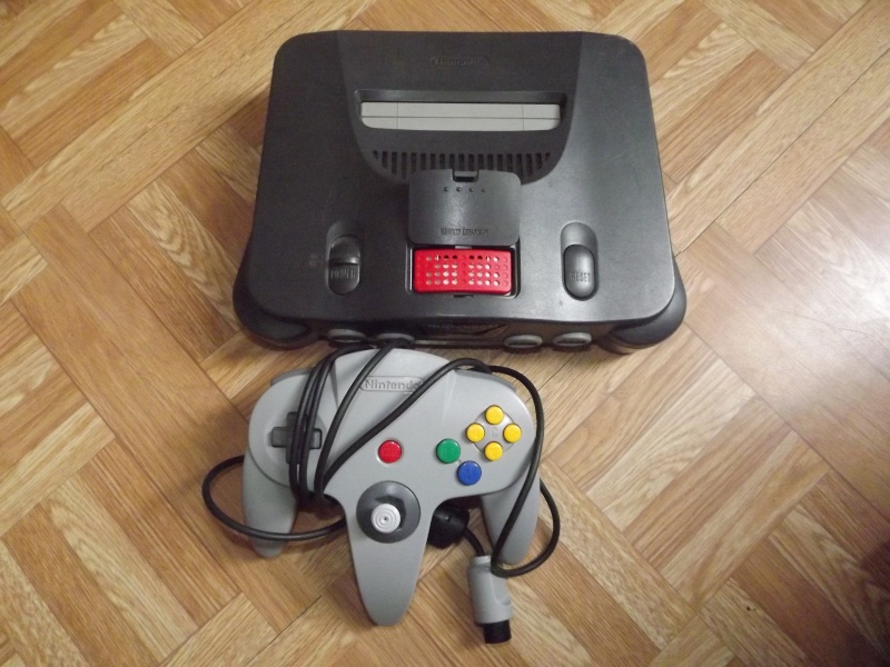 Nintendo 64 loose + 25 jeux / 2ème N64 + jeux Dscf2412