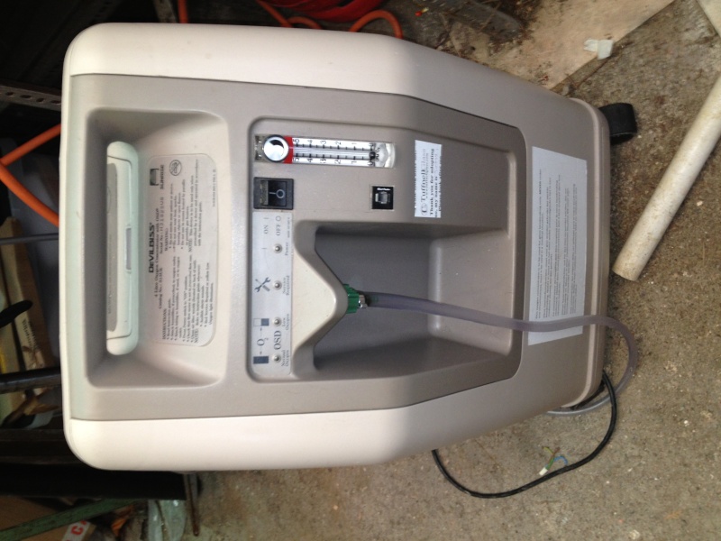 My beloved Jimmy the Oxygen Concentrator for sale Ox_112