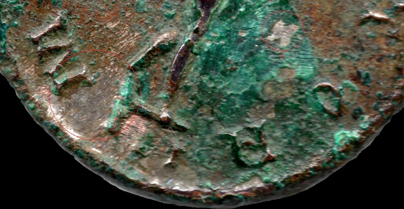 Restauration d'une monnaie de PROBUS 127-pr10
