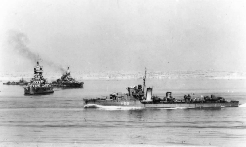 8 septembre 1943,la flotte italienne se rend aux Alliés 1943_910
