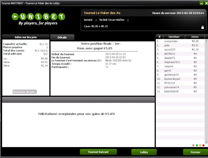 resultats privés Le Poker Des As - Page 5 Captur12