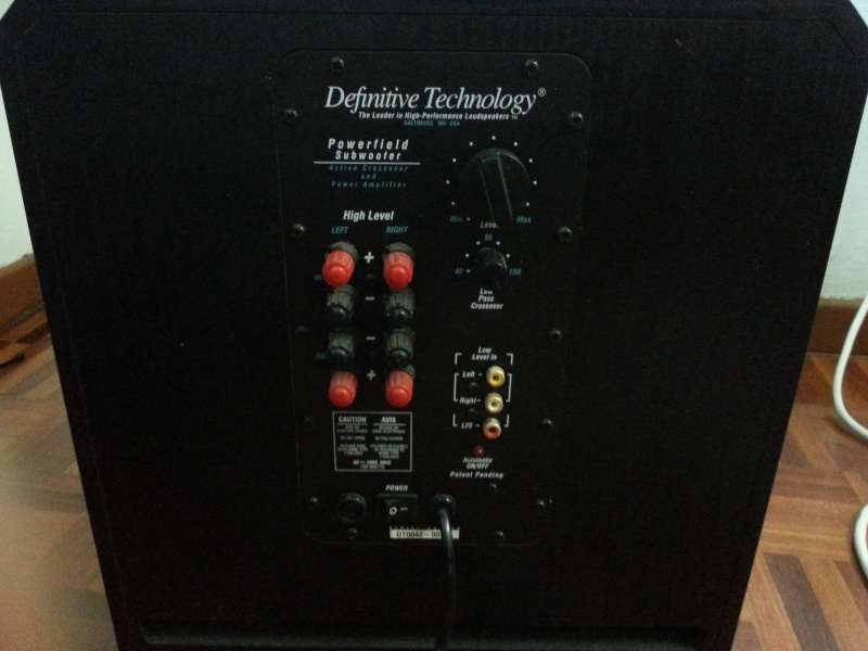 Definitive technology power field subwoofer 20130836