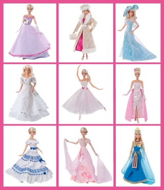 barbie collection les robes de mes voyages