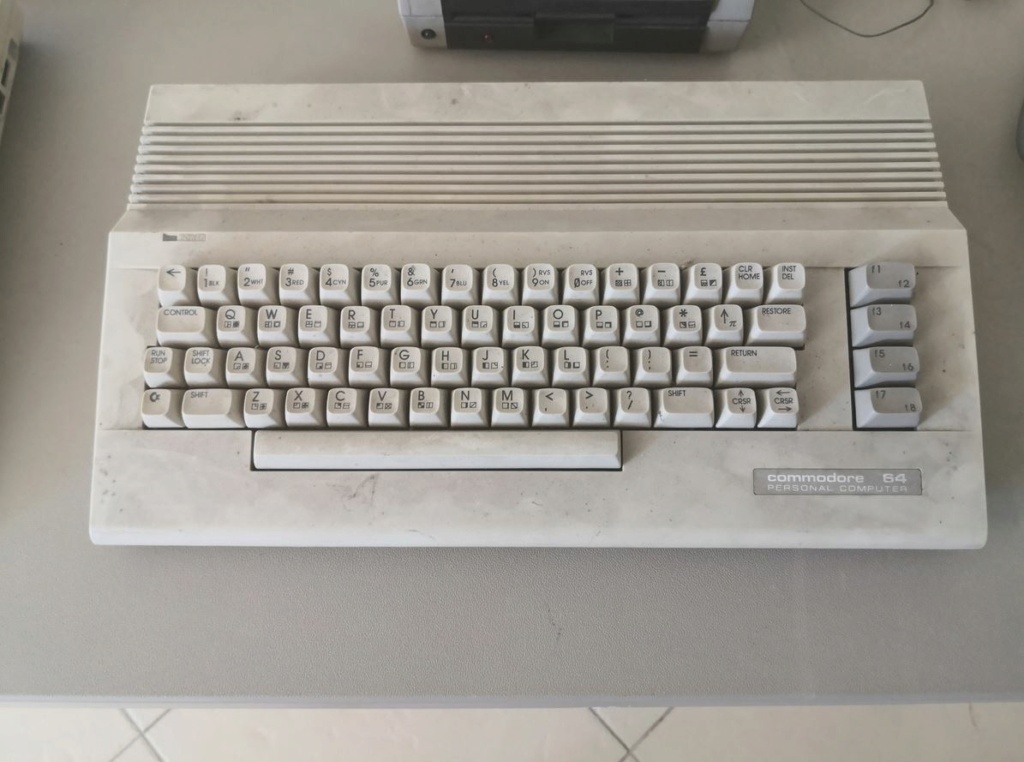 Un Commodore 128 et 64 à retaper...Un peu paumé. Captur10