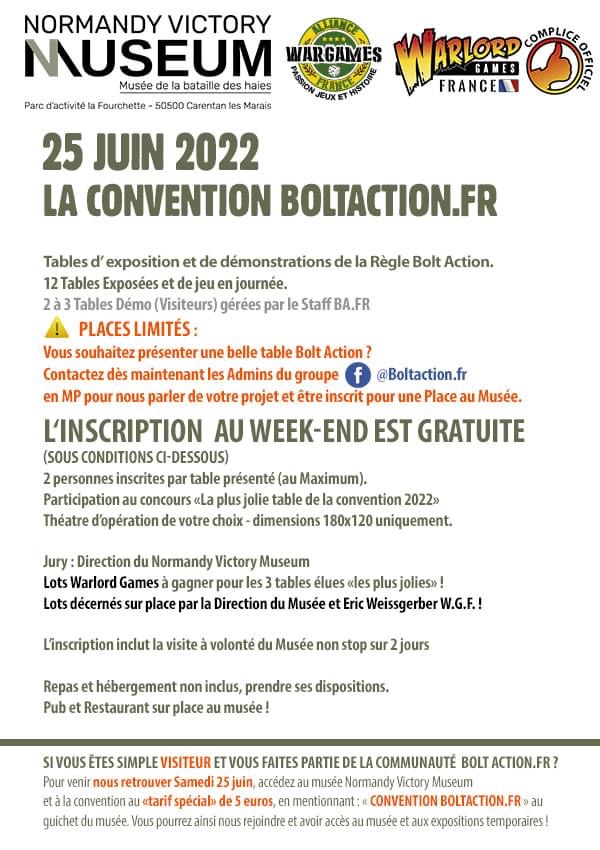 CONVENTION 25-26-Juin 2022 - CARENTAN - NORMANDY VICTORY - MUSEUM 15563f10
