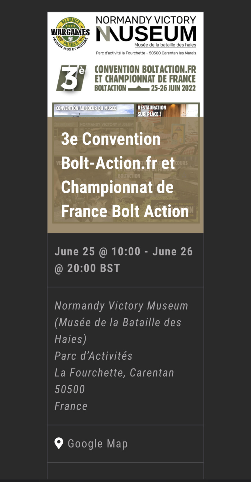 CONVENTION 25-26-Juin 2022 - CARENTAN - NORMANDY VICTORY - MUSEUM Ba540c10