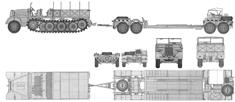 Remorque Sd Ah 116 - porte char  C926a210