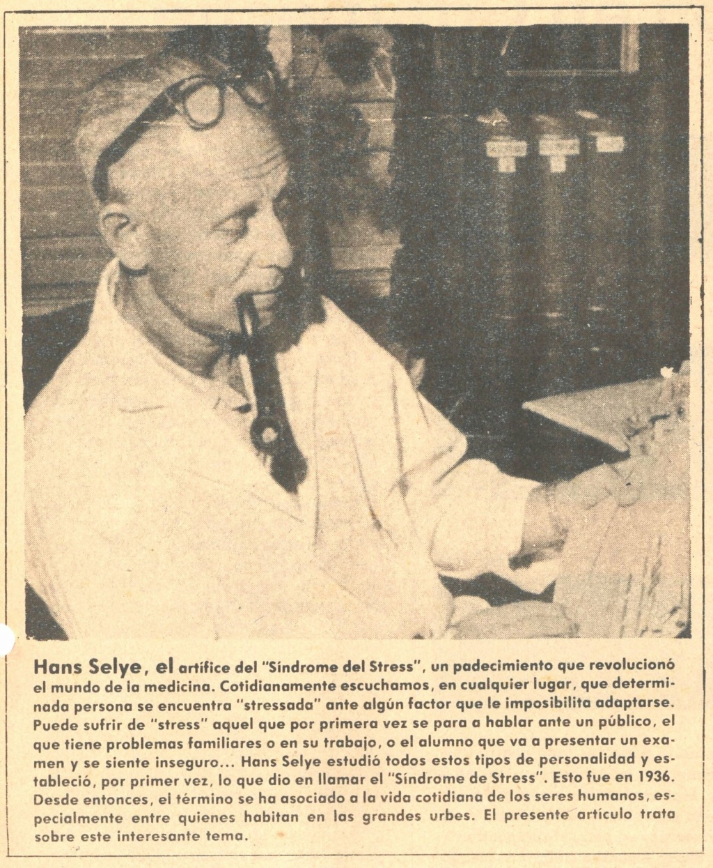 Hans Selye 1907-1982
