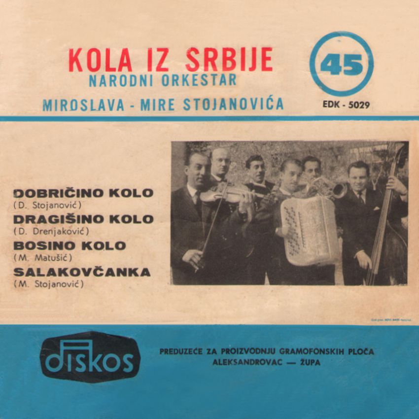 Orkestar Miroslava Mire Stojanovica - Diskos EDK 5029 0222