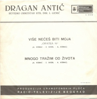 Dragan Antic - RTB S 51518 - 05.10.1970 0243