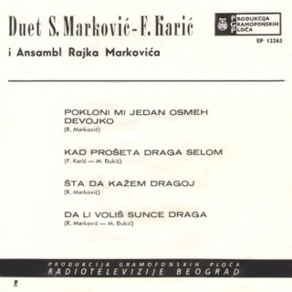 Duet - Sida Markovic - fadil Karic - RTB EP  12263 - 18.07.67 Duet_s13