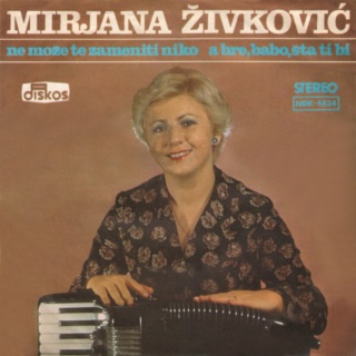 Mirjana Zivkovic - Diskos NDK 4834  27.09.78 Mirjan10