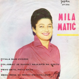Mila Matic - Jugoton EPY  3786 - 27.03.1967 Predn162
