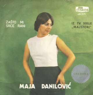 Maja Danilovic - Diskos NDK 5175 - 1972 Predn251